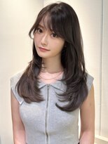 ロンプ(romp) 透明感抜群ナチュラルワンカールレイヤー romp恵比寿 元久翔 i