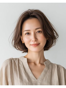 40代からの美容室「bifino Rilune」ヘアカタログ