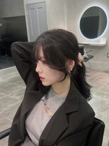 ジーニー 千葉(GENiE)&nbsp;クラゲヘアー/小顔に見せるヘア/ココアベージュ/千葉駅