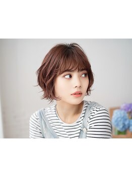 《骨格,髪質に合わせた高いカット技術》色味に合わせた質感提案[湘南台/ダブルカラー/髪質改善ストレート]