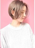 くびれショート/ブリーチカラー【lamp池袋尾崎】