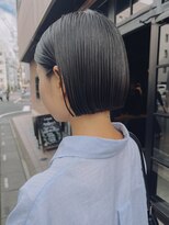 オーガニック アトリエ 大宮(organic+atelier)&nbsp;冬ミニボブ◎小顔見せ×暗髪透明感20代30代