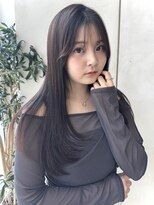 ザックラフィネ(ZACC raffine)&nbsp;縮毛矯正/レイヤーカット/ワンカールレイヤー/ココアブラウン