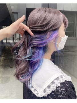 ガーデン ジングウマエ(GARDEN jingumae) ユニコーンカラー×インナーカラー