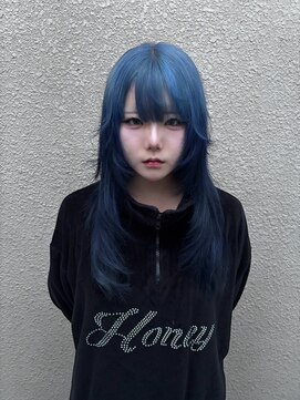 チャンプ 高の原店(Champ) ルーツカラー×シャギーレイヤー