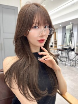 プラチナ(PLATINA) 韓国ヘア/くびれヘア/顔周りカット/レイヤーカット/顔周りカット