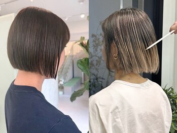 ディー(DEE)の写真/【岡崎】白髪を生かしたスタイルで、自然体の美しさを引き出します。インナー/ハイライト/グラデーション◎