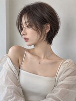 ワゴンバイアフロート(Wagon by afloat) 池袋20代30代髪質改善カラー小顔丸みショート顔周りショコラ