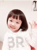 【&.sugar】キッズボブ☆キッズカット☆子どもカット