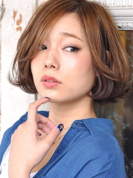 クラン(clan) 【clan】ノーブルカラーフェミニンボブ