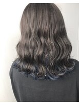 ヘアスタジオニコ(hair studio nico...)&nbsp;ブルーインナーカラー