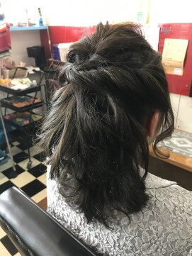 エボノスヘアー エボノスヘアー ハーフアップ