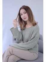 ヘアーアンドメイク アズール 志木店(Hair&Make Azur) 【Azur志木】前髪なしでも可愛いメリハリセミディー