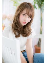 ミック ヘアアンドビューティー 大山店(miq Hair&Beauty) 外国人風ハイライトカラーシースルーエアリーロングc1