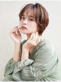 ラフニュアンスショートボブ【ange treatment & head spa】