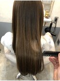 【Zina千早】艶カラー/ブルーアッシュグレー/20代30代40代