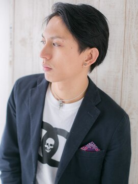 モッズヘアメン 札幌月寒店(mod's hair men) ≪mod's men≫アップバング＆セミウエット七三スマートマッシュa