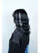 クリップ ジョイント ゴッド(CLIP JOINT GOD)&nbsp;黒髪ホワイトメッシュ☆