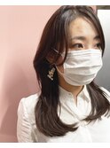 似合わせカット/アースカラー/くびれヘア/地毛風カラー学芸大学