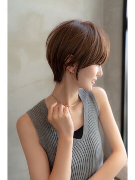 オースティン 登戸向ケ丘遊園(AUSTIN) 大人かわいい前髪セシルカットココアブラウンフリンジウェーブ