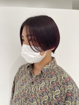 ハイブ 金沢(Hive)&nbsp;ショートボブミニボブレッドツヤ髪ショートスタイル髪質改善