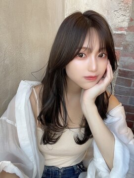 アフロート ルヴア(AFLOAT RUVUA) 20代30代大人かわいいセミロングヘア★ブランジュ