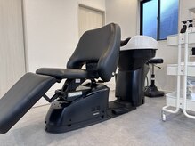 リラックスできるシャンプー台です。