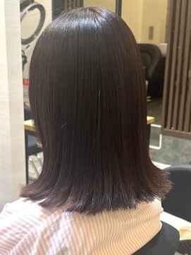 アトリエコア(Atelier Coa) 髪質改善トリートメントミルクティーベージュカラーくびれヘア