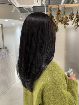 ファスナーグランデ(fustener grande) レイヤーカット×ナチュラルカラー