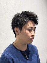 ガオプロデュースバイレボ(gao produced by revo)&nbsp;【曽我尾真生】ツーブロックショート/ツイストスパイラル