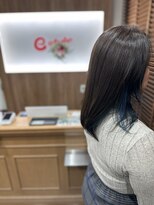 イースタイル 元町店(e-style) ターコイズインナー×艶カラー