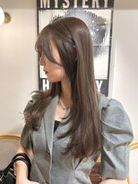 ヲタク(wotaku.)&nbsp;ミルクティーブラウングレージュダブルカラーレイヤーカット