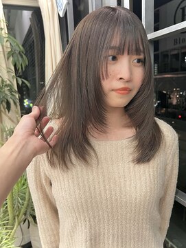 ローレン(LOREN) イメチェン/ハッシュカット/フルバング/似合わせカット/ボブ