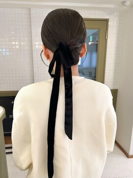 エミィ(emme) ヘアセット20代30代髪質改善ハイライトブリーチカット立川