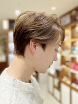 ピークアブー アヴェダ アトレ恵比寿(PEEK-A-BOO AVEDA)&nbsp;メンズ/ハイライトベージュ/ハンサムショート