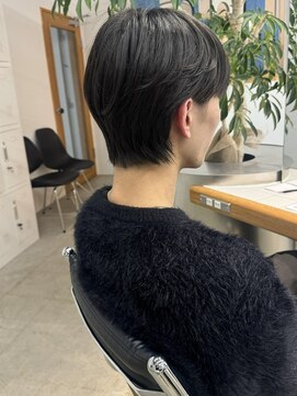 ミーナ バイ アーバン(Meena by urban.) メンズカット × 毛流れパーマ