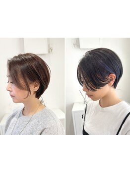 【ショート特化サロン】ショートはバランスと質感が命◇魅力を最大限に引き出し理想のショートスタイルへ。