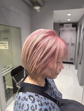 ヴァイス 新宿店(VAICE) デザインカラー/ピンクグラデーション/ルーツカラー