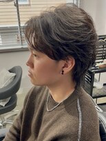 マーズ(MARS) センターパート ニュアンスパーマ/20代30代40代