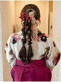 編みおろしポニー