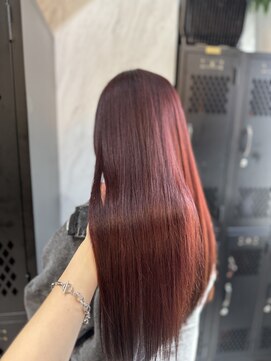 ヴァイス 渋谷店(VAICE) ボルドーブラウン/ワンカラー/赤茶/ワインレッド