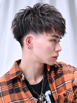 リップス 表参道店(LIPPS) 刈り上げマッシュツーブロック刈り上げ前下がり