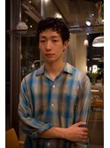 メンズ　ショートパーマ