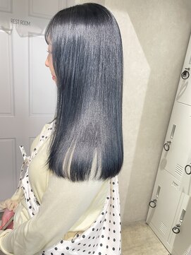 ゼスト クレス(ZEST Cres) 【立川cres小山】酸性縮毛矯正　カラー