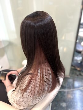 モア 下通店(MORE) フェイスフレミング／ピンクベージュ