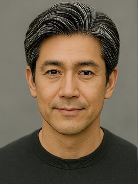 バース 梅田中崎町店(BIRTH) 50代40代白髪ぼかしシルバーメッシュバレイヤージュ