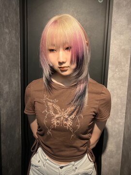 ヌル 表参道本店(Null) ルーツカラー/ケアブリーチ/ブリーチカラー/表参道/原宿