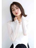 りっぱなしボブ外ハネボブ結べるボブグレーベージュ