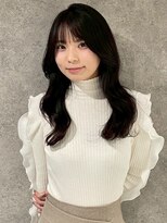 キャパ セントラル 天神 大名店(CAPA central)&nbsp;レイヤーカット 黒髪 髪質改善 くびれヘア 韓国風ヘア 艶髪