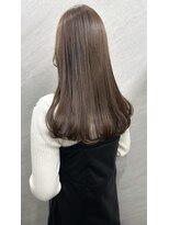 フレームプラス なんば駅前店(FRAME+)&nbsp;ヘーゼルベージュ　艶髪